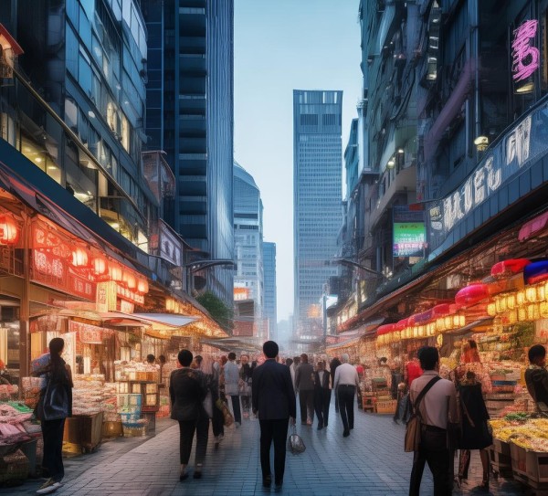 集安商贸街,经济与社会的双重引擎 集安商贸街,经济与社会的双重引擎