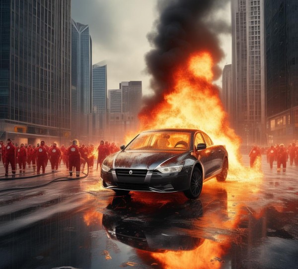 汽车自燃安全守护城市安全